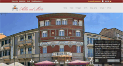 Desktop Screenshot of hotelalbasulmare.it